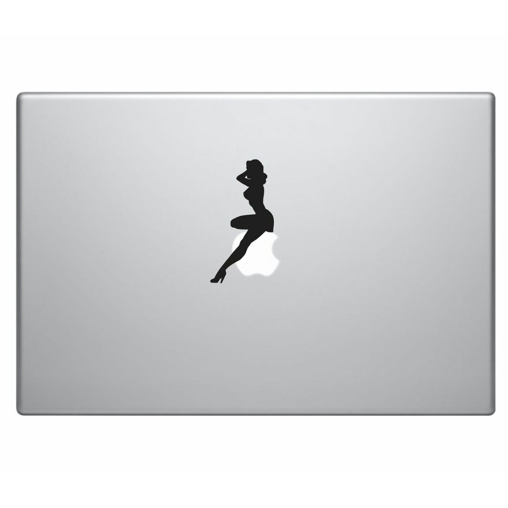 สติ๊กเกอร์สาว Pinup เซ็กซี่ - สติ๊กเกอร์ Macbook Ipad