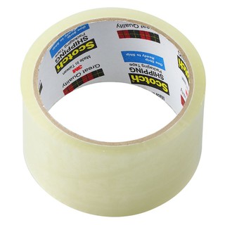 Adhesive tape PACKAGING TAPE SCOTCH HEAVY DUTY 2"X40Y CLEAR Stationary equipment Home use เทปกาว อุปกรณ์ เทป OPP แรงยึดส