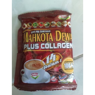 กาแฟ mahkota dewa+collagen 1 ซอง 30กรัม