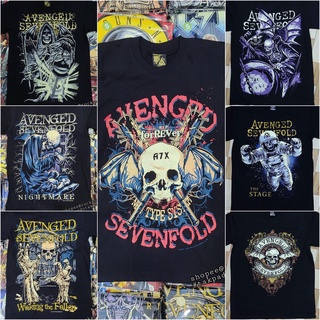 เสื้อยืด Avenged Sevenfold A7X Baju Band RIP The Stage ประเภทใหม่ | เสื้อยืดลําลอง ผ้าฝ้าย 100% แขนสั้น คอกลม พิมพ์ลาย b