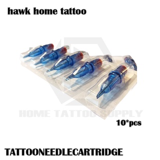 อุปกรณ์ใส่เครื่องฮอคเพน สำหรับเดินเส้น ตลับหมึก ตลับฮอคเพน HOMETATTOO 5-23CM กล่องละ 10 ชิ้น