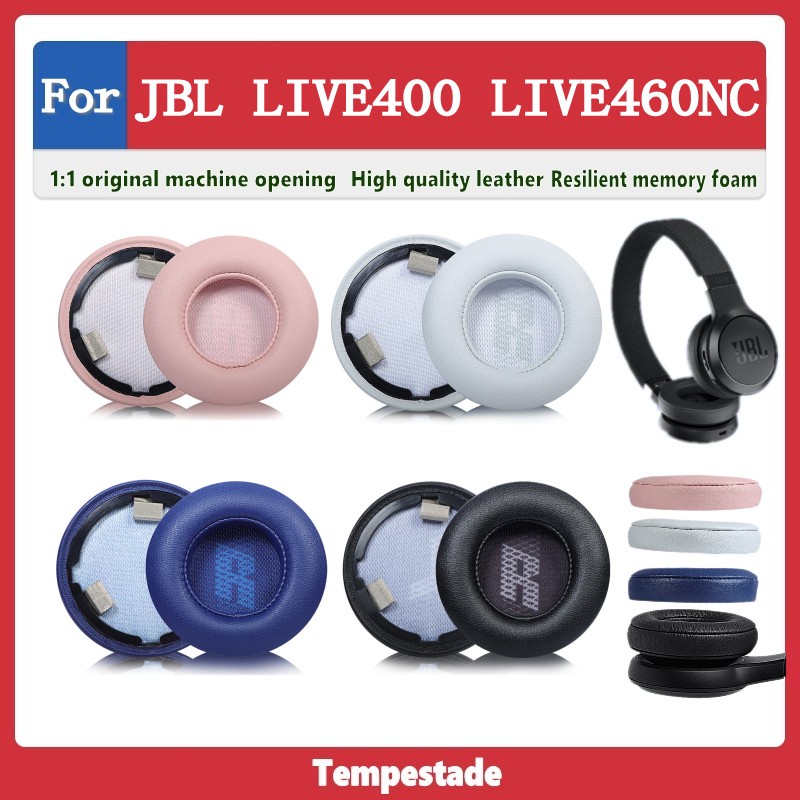 เหมาะสําหรับ JBL LIVE400 LIVE460NC LIVE 400 460NC หูฟังหูฟังป้องกันกรณี Earmuff หูฟังฟองน้ํากรณี
