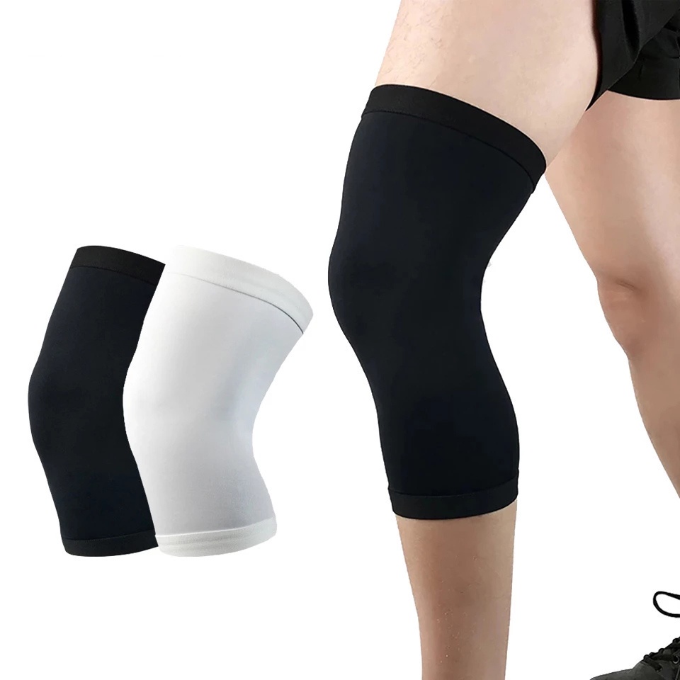 สนับเข่าแขนยืดหยุ่นรั้งเข่ากีฬาบาสเก็ตบอลวอลเลย์บอล Kneepad