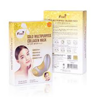 Moods skincare Gold multipurpose collagen mask ปริมาณสุทธิ 10x6g