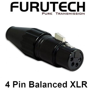 หัว FURUTECH FP-706F(R) 4 Pin Balanced XLR Connector audio grade made in japan / ร้าน All Cable