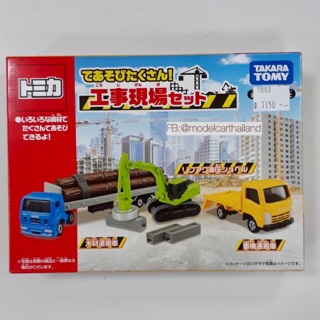 โมเดลรถก่อสร้าง Tomica