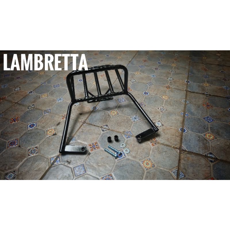 แร็คท้าย Lambretta V125 ตะแกรงหลัง