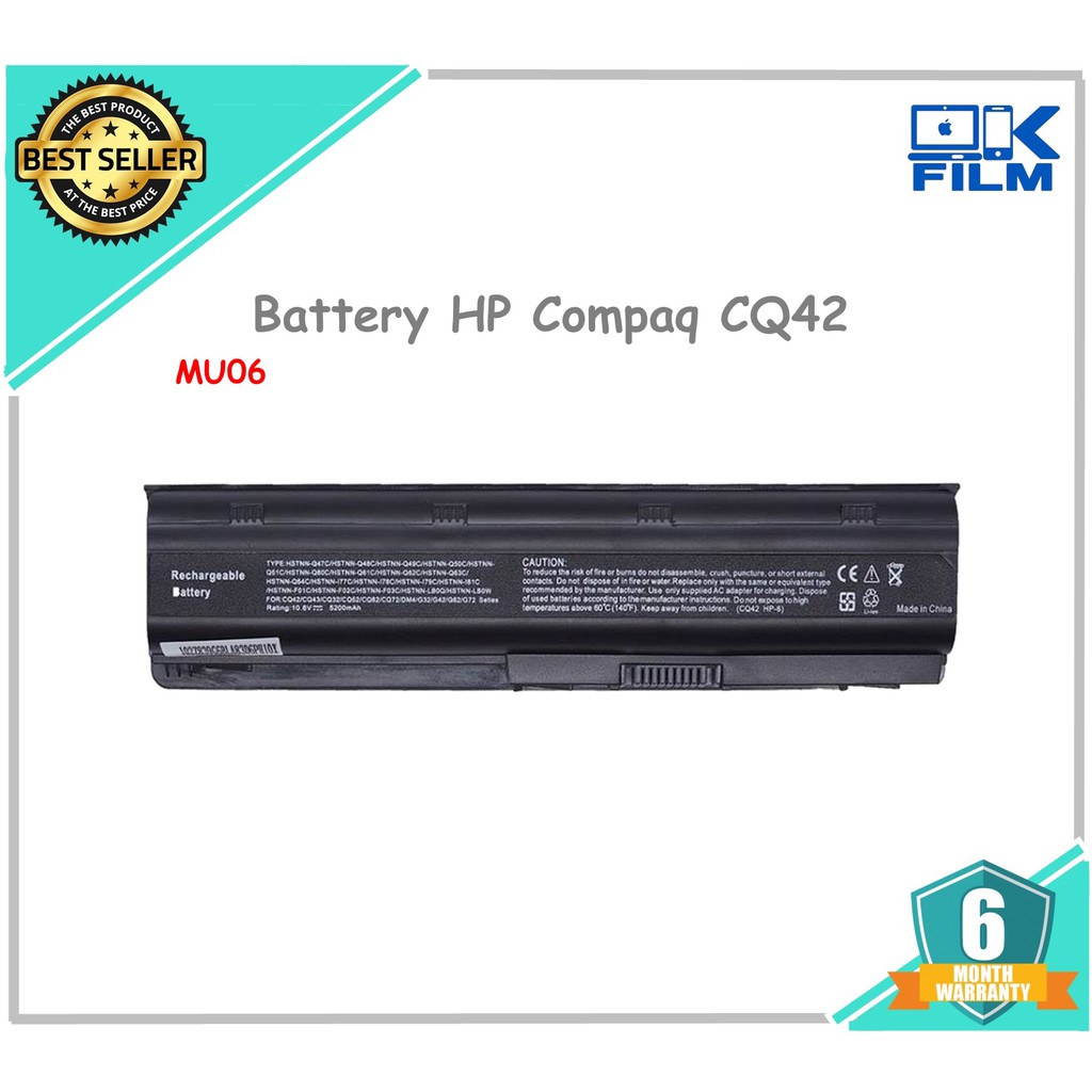 BATTERY HP-COMPAQ แบตเตอรี่ COMPAQ CQ32 CQ42 CQ43 HP 430 431 435 CQ56 CQ62 G4 G32 DM4