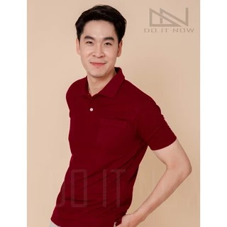 🔥สีแดงเลือดหมู🔥 เสื้อโปโล (ชาย) By Doitnow สินค้าคุณภาพ จากแห่งผลิตโดยตรง!!