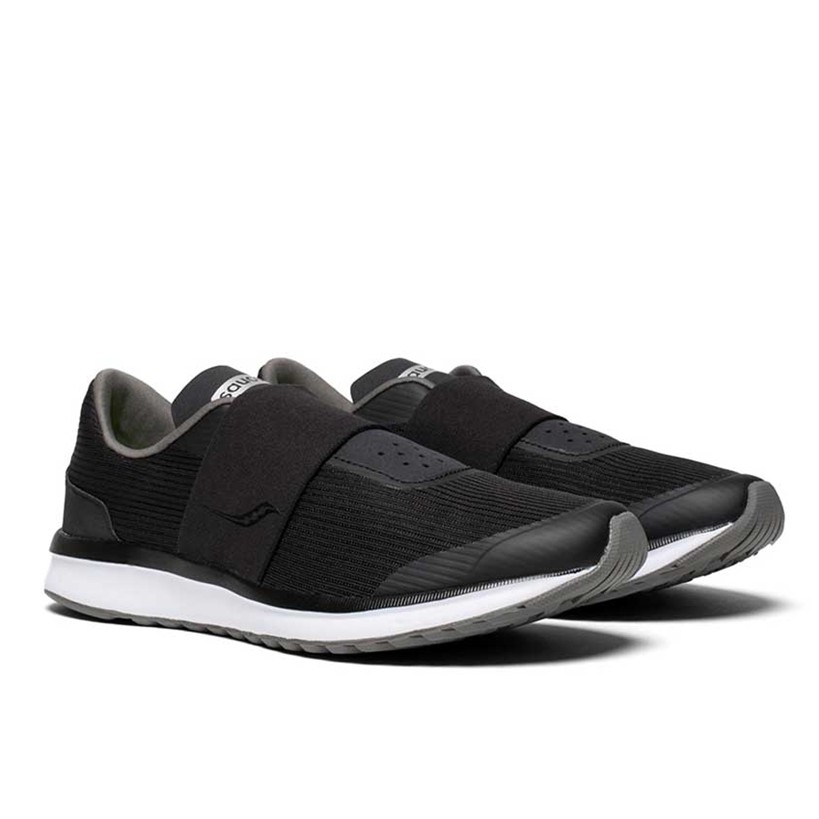 รองเท้าวิ่ง Saucony Stretch &amp; Go Smooth Sports Shoes - Black ของใหม่ ของแท้ พร้อมกล่อง
