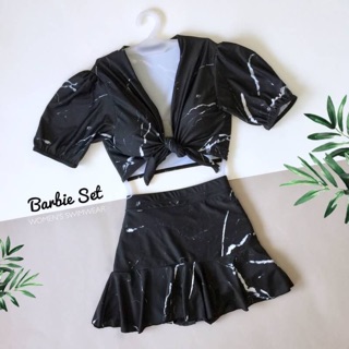 Barbie set ชุดว่ายน้ำผู้หญิง bikinivintage