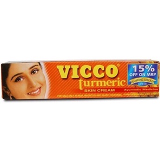 Vicco Turmeric Cream 30g วิคโก้ ครีมขมิ้น 30g