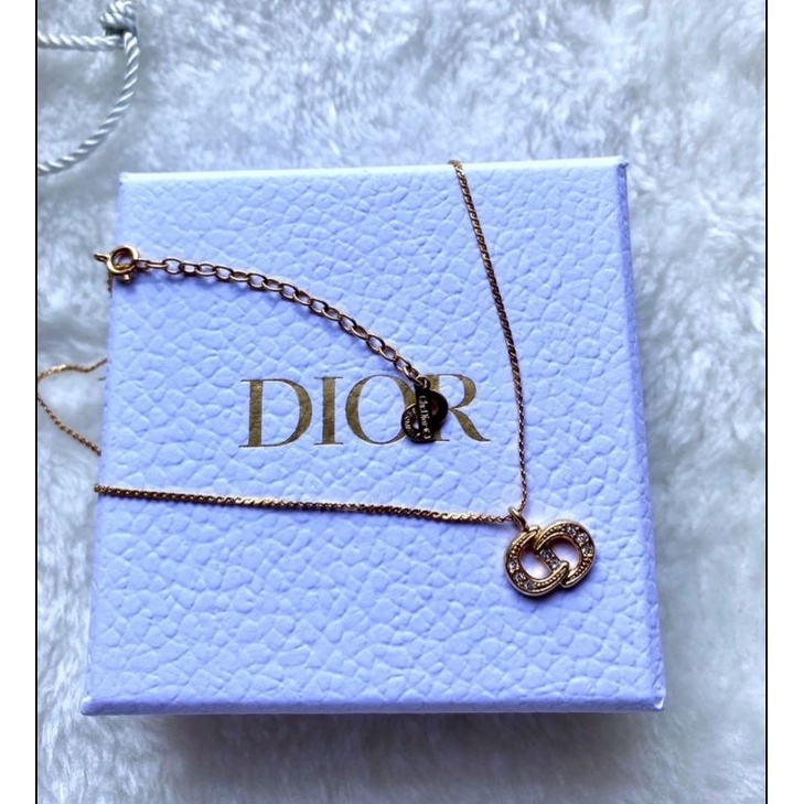 ของแท้ 100%🛍 สร้อยคอ Dior Vintage necklace