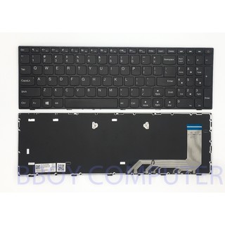 LENOVO Keyboard คีย์บอร์ด LENOVO IDEAPAD 110-15ISK 110-17ACL 110-17IKB 110-17ISK 110-15 110-15AST 110-15ISK5 พร้อมเฟรม