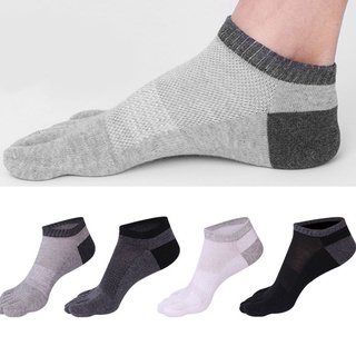 MXFASHIONE Boat Mens Socks Ankle Five-Finger Socks Five Toe Socks Toe Socks Men Mesh Socks Anti-slip Cotton Mesh Socks/Multicolor