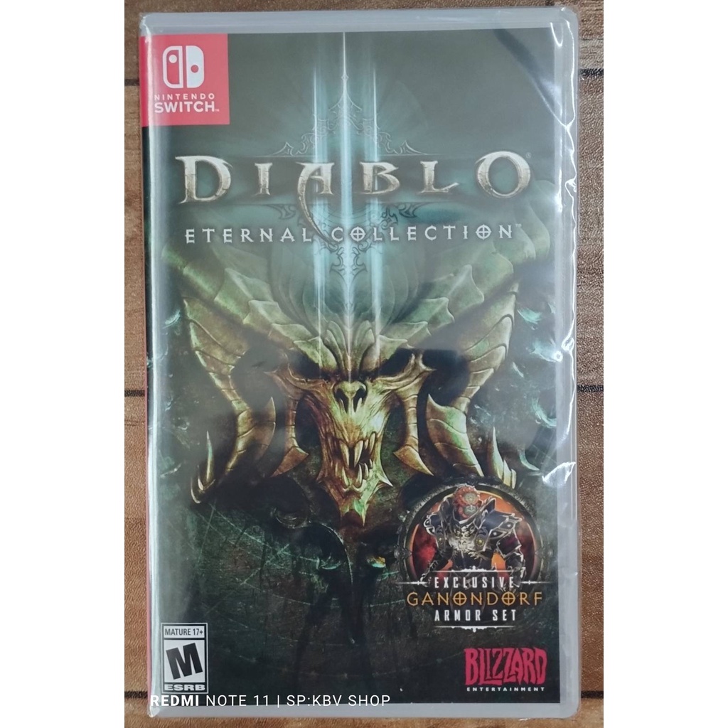 (ทักแชทรับโค๊ด)(มือ 1,2 พร้อมส่ง) Nintendo Switch : Diablo 3 Eternal Collection มือหนึ่ง มือสอง