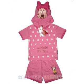 ชุดแฟนซี เสื้อ-กางเกง-ฮู้ด Minnie Mouse มินนี่เม้าส์