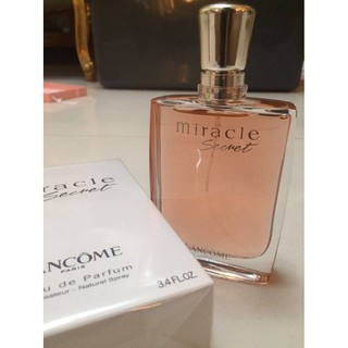 Lancome Miracle  Secret EDP 100ml  • กล่องเทส ส่ง 1,500฿ • เค้าเตอร์ 4,700฿  • ฟรีค่าจัดส่งLancome Miracle  Secret EDP 1