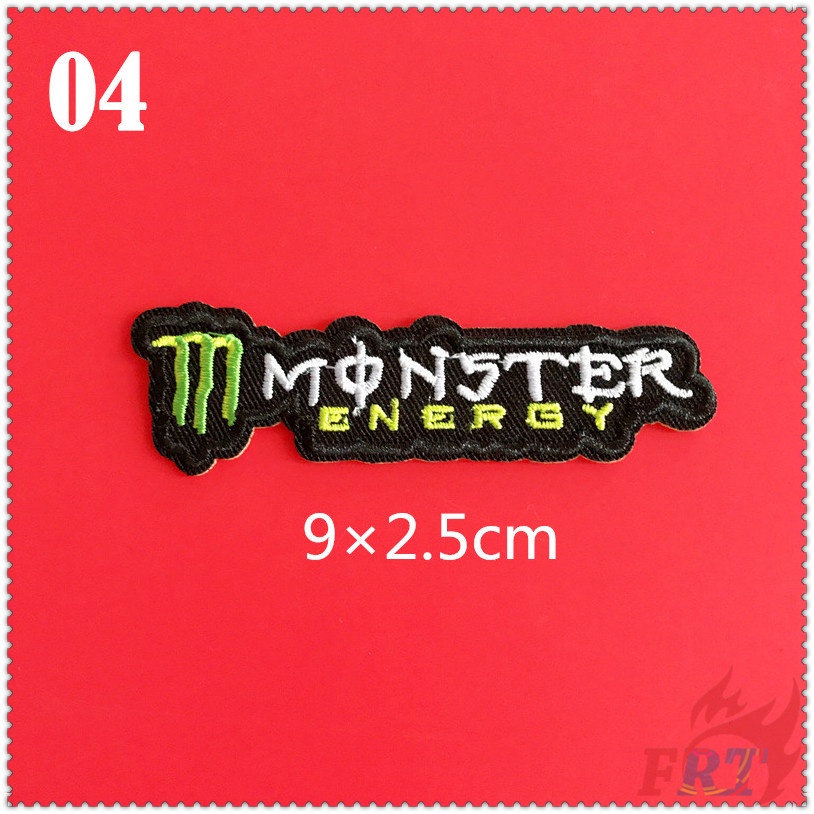 Fashion Brand Monster Energy Ironon Patch 1Pc Diy Embroidery Patch Iron on Sew on Badges