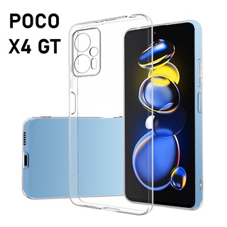 เคสโทรศัพท์มือถือ TPU นิ่ม แบบใส บางพิเศษ สําหรับ Xiaomi Poco F4 X4 GT PocoX4GT