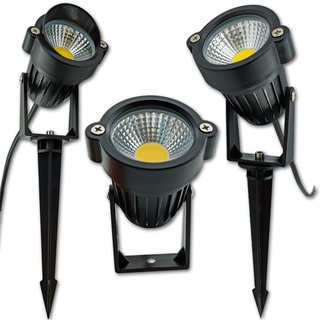 โคมไฟสปอตไลท์ LED DC12V COB 3W 5W กันน้ํา สําหรับตกแต่งสวน สนามหญ้า ลานทางเดิน กลางแจ้ง