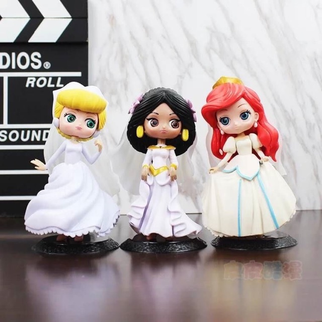 Q Posket Disney Princess Wedding Dress Shopee Thailand