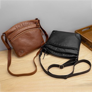 BIG-C【สินค้าสปอต】 Messenger bag กระเป๋าสะพายข้างใหม่กระเป๋าสะพายข้างแบบสบาย ๆ