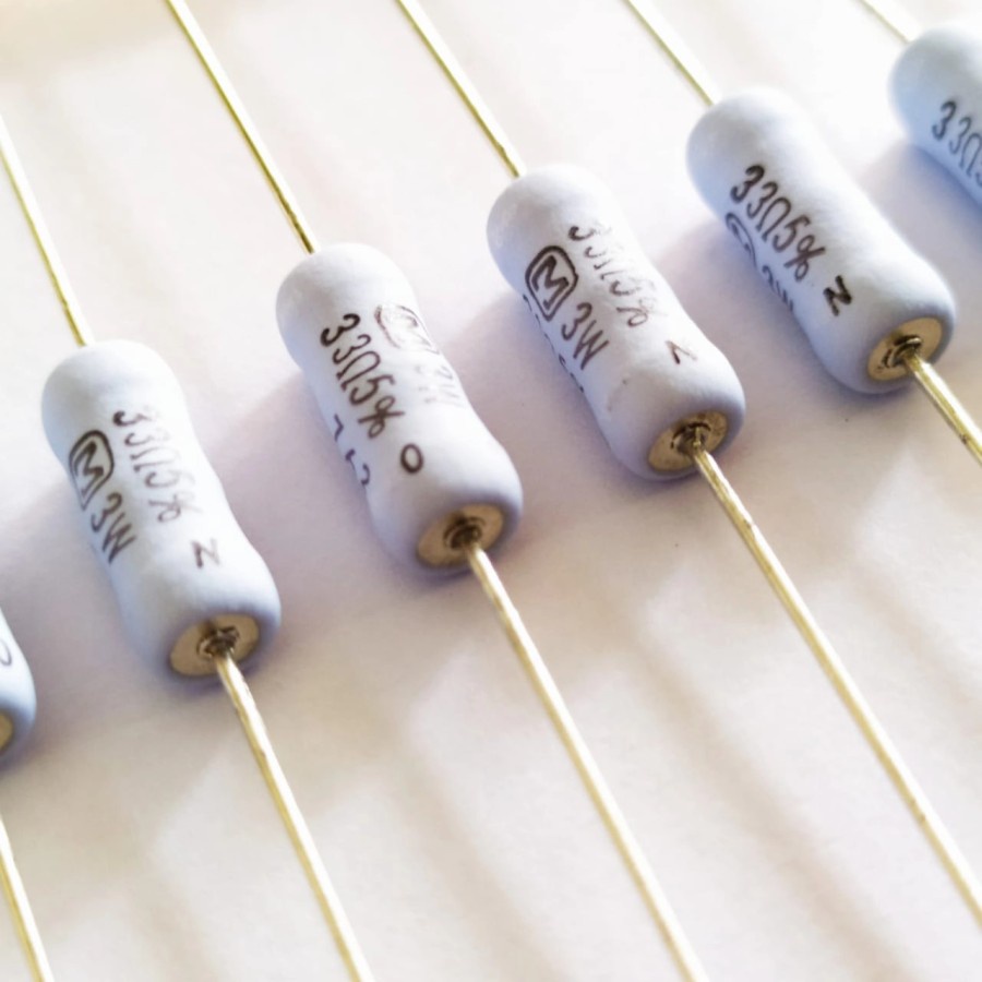 ตัวต้านทาน Panasonic 100ohm 33ohm 30ohm 3watt / RESISTOR 100R 33R 30R 3w