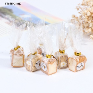 [risingmp] ขนมปังปิ้งจิ๋ว 1:12 สําหรับบ้านตุ๊กตา 2 ชิ้น ต่อชุด ♨ขายดี