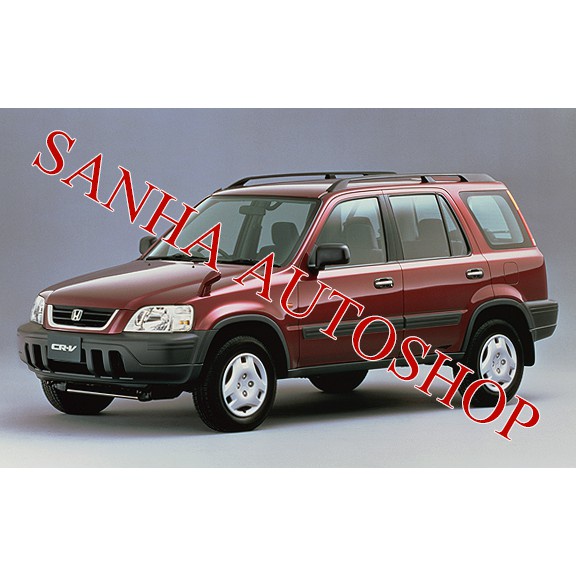อุปกรณ์เสริมภายนอกรถยนต์๑✈เสาประตูสแตนเลส Honda Crv G1 ปี 1996,1997,1998,1999,2000,2001
