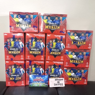 ขาย การ์ด Topps Merlin Chrome Uefa UCL Blaster 31 ใบ ของใหม่ ไม่แกะ การ์ดฟุตบอล การ์ดนักบอล Rookie RC Card Cards Swapper