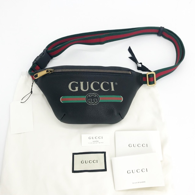New! Gucci belt bag Leather ปี19 size95