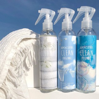 น้ำหอมฉีดผ้า สเปรย์ผ้าหอม น้ำหอมปรับอากาศ ของแท้จากญี่ปุ่น 100% ญี่ห้อ CLEAN ORIGINAL Fragrance Fabric Spray 250 ml.