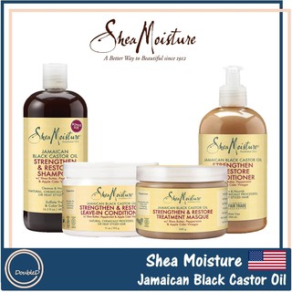 [พร้อมส่ง/ของแท้] Shea Moisture Jamaican Black Castor Oil with Peppermint &amp; Apple Cider Vinegar