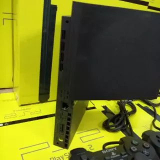 Ps2 (playstation​ 2​)refurbished ใหม่ เล่นเเผ่นก็อบเเผ่นเเท้usbได้ครบกล่อง​พร้อม​เล่น