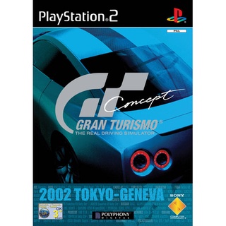Gran Turismo Concept: 2002 Tokyo-Geneva ps2 แผ่นไรท์ แผ่นเกมPS2 เกมเพทู แผ่นplay2 ps2