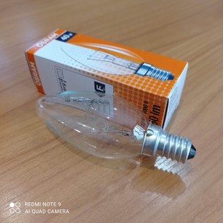 OSRAM หลอดไส้ออสแรม หรี่แสงได้ 40W  หรือ ุ60 W 230V ขั้ว E14