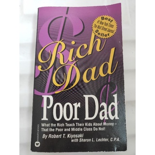 Rich dad poor dad by Robert T. Kiyosaki ฉบับภาษาอังกฤษ