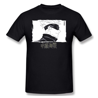 [S-5XL] เสื้อยืดคอกลม พิมพ์ลาย Jujutsu Kaisen Arrival Gojo Satoru สําหรับผู้ชาย 937690