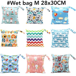 🇸🇬waterproof wet bag diaper bag swimming bag 28x30CM single zip