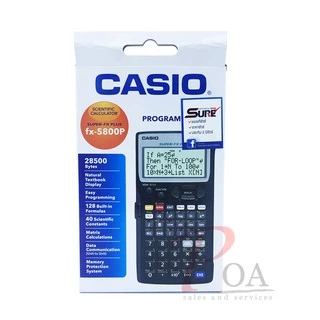 Casio FX-5800P เครื่องคิดเลขวิทยาศาสตร์