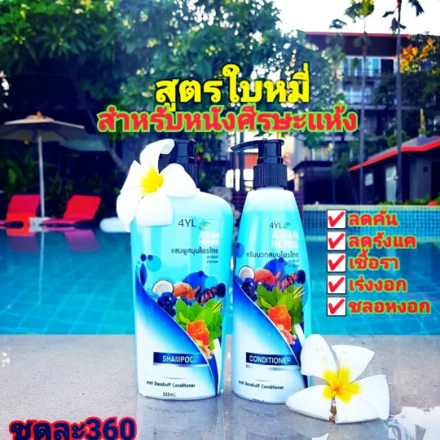 แชมพูสมุนไพรแบร์น 4yl