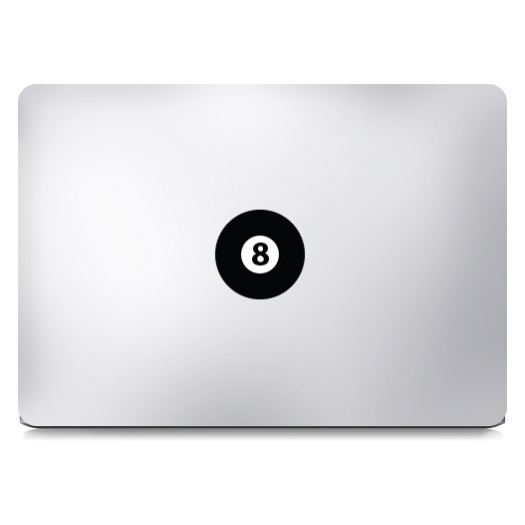 สติกเกอร์ 8 Ball Circle Sticker เลือกสีได้