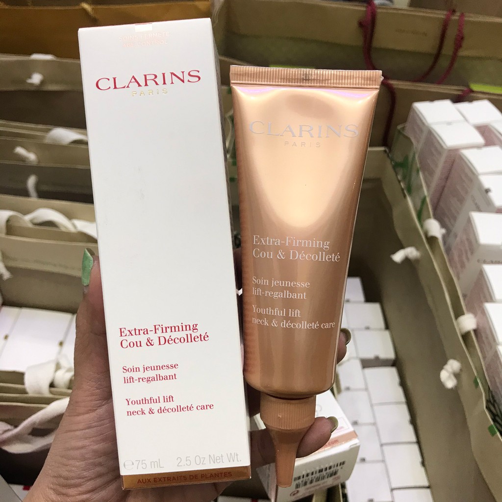 clarins youthful lift neck