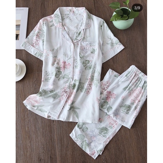 ชุดนอนเยื่อไผ่ muslin pajamas