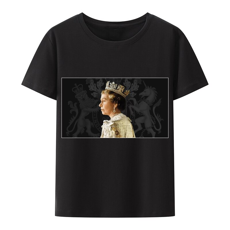 Elizabeth II (Elizabeth Alexandra Mary; 21 April 1926 – 8 September 2022) t shirt modal o-neck Queen