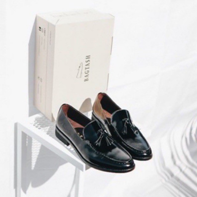 Tassel loafer all black semi premium พร้อมส่ง