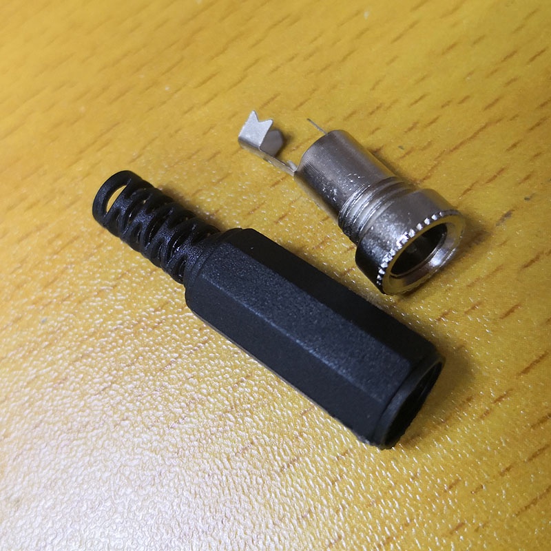 DC ชายหญิง MF ปลั๊กไฟ 5.5x 2.1 รูปที่ 4