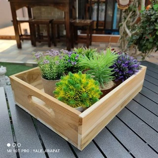 ถาดไม้​ ขนาด30​ x​ 40​ x​ 10​