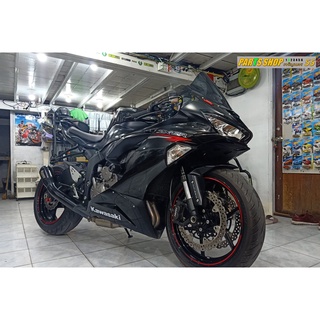 ชิลด์หน้า ZX6R  [ Maxtec ] ทรงสูง